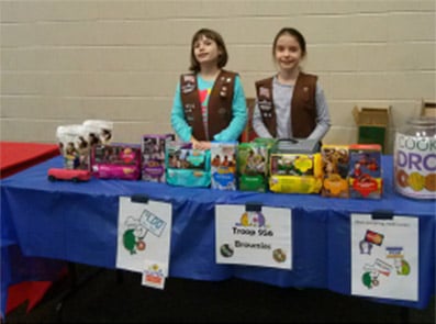 Girl Scout Cookie Sales